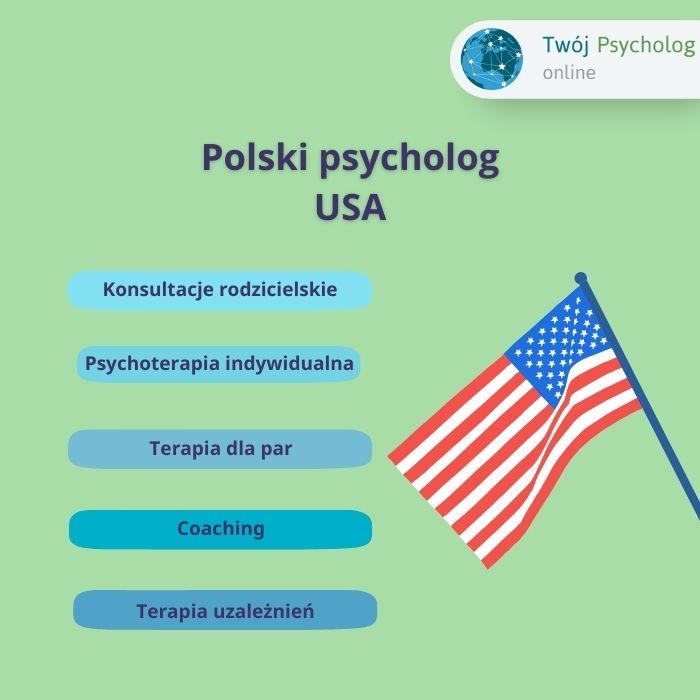 polski psycholog w USA