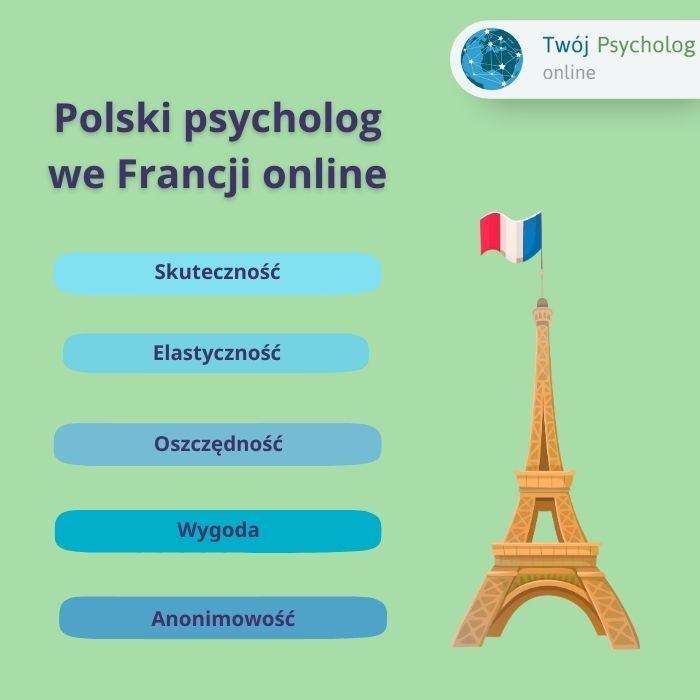 polski psycholog we Francji online