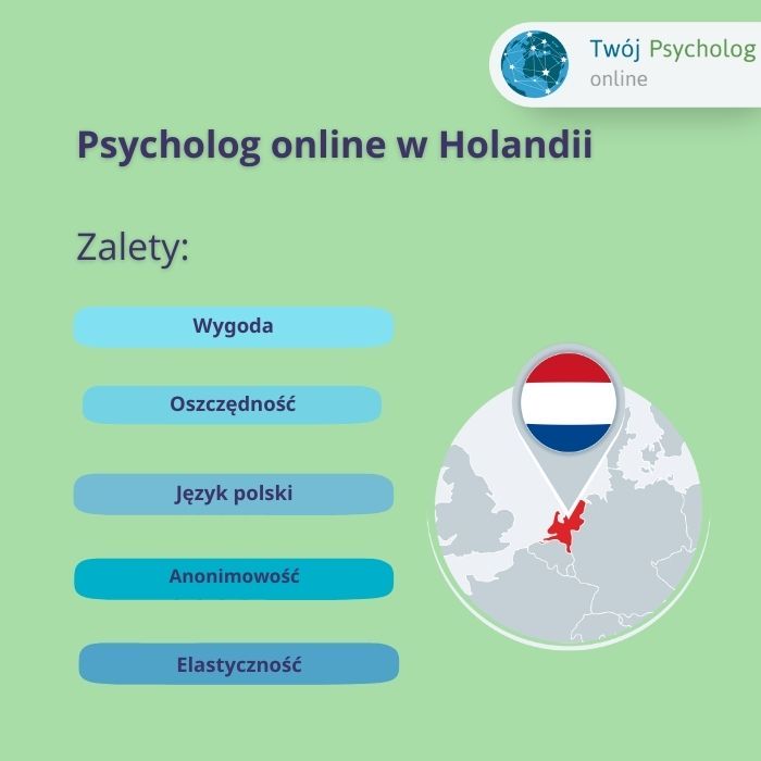 psycholog online w Holandii